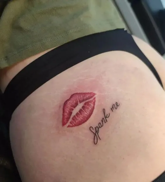 Bold & Beautiful: Why Buttcheek Tattoos Are the New Trend.